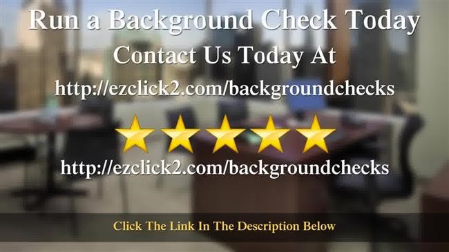 Record Check Online Background Check California